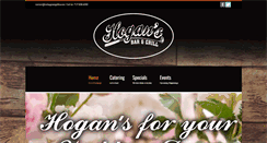 Desktop Screenshot of hogansbarandgrill.com